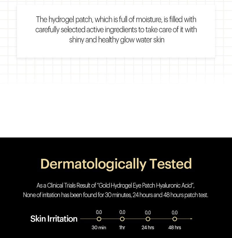 skin79 Gold Hydrogel Eye Patch Hyaluronic Acid 60pcs