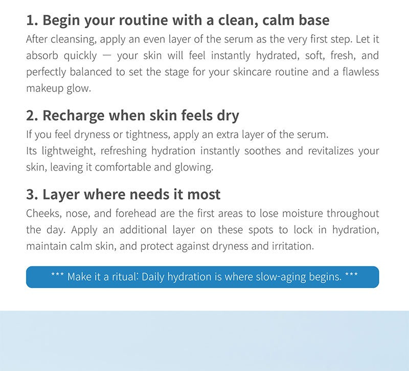 Slowpure Hydration Texture Serum 50ml
